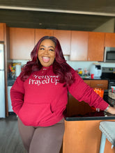 Load image into Gallery viewer, Pretty &amp; Prayed Up Logo RED Hoodie